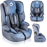 LIONELO Nico Kindersitz 9-36kg, Kindersitz Auto Gruppe 1 2 3, Seitenschutz, 5-Punkt Sicherheitsgurt, abnehmbare Rückenlehne, regulierbare Kopfstütze, ECE R44 04