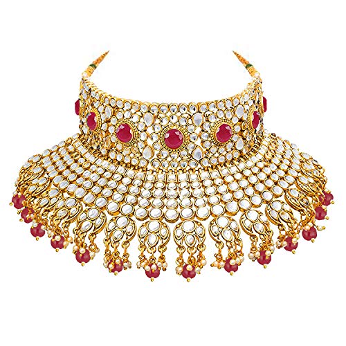 Peora Indian Ethnic Gold Plated Rani 
