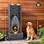 KAISOKU 46.5" H Large Indoor Water Fountains - Modern Rectangular with Sphere - Waterfall Fountain for Indoor or Outdoor with LED Lights and Pump for Deck, Patio, Porch, Garden, Yard Decor