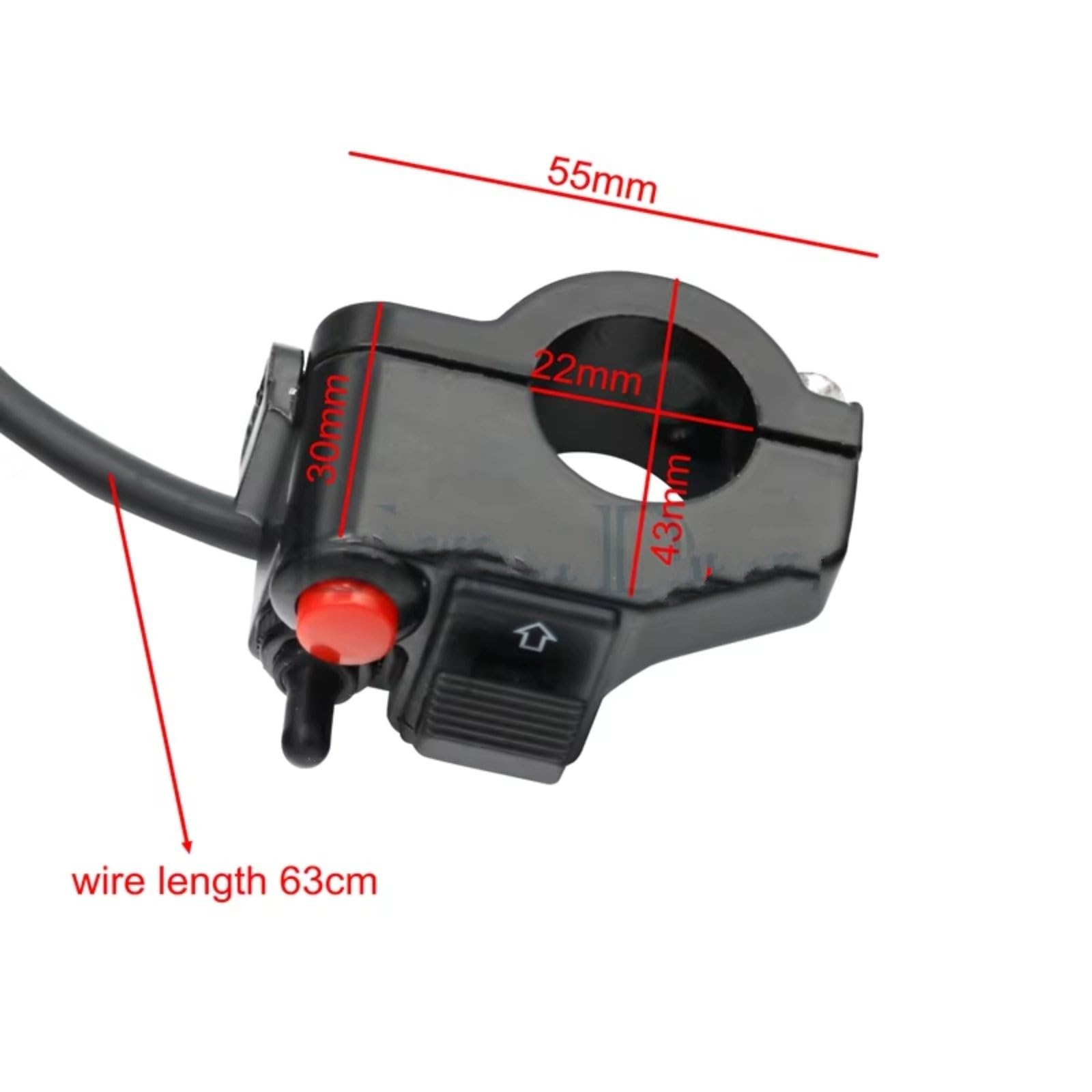 Para Yamaha Interruptor Giro Luz Motocicleta