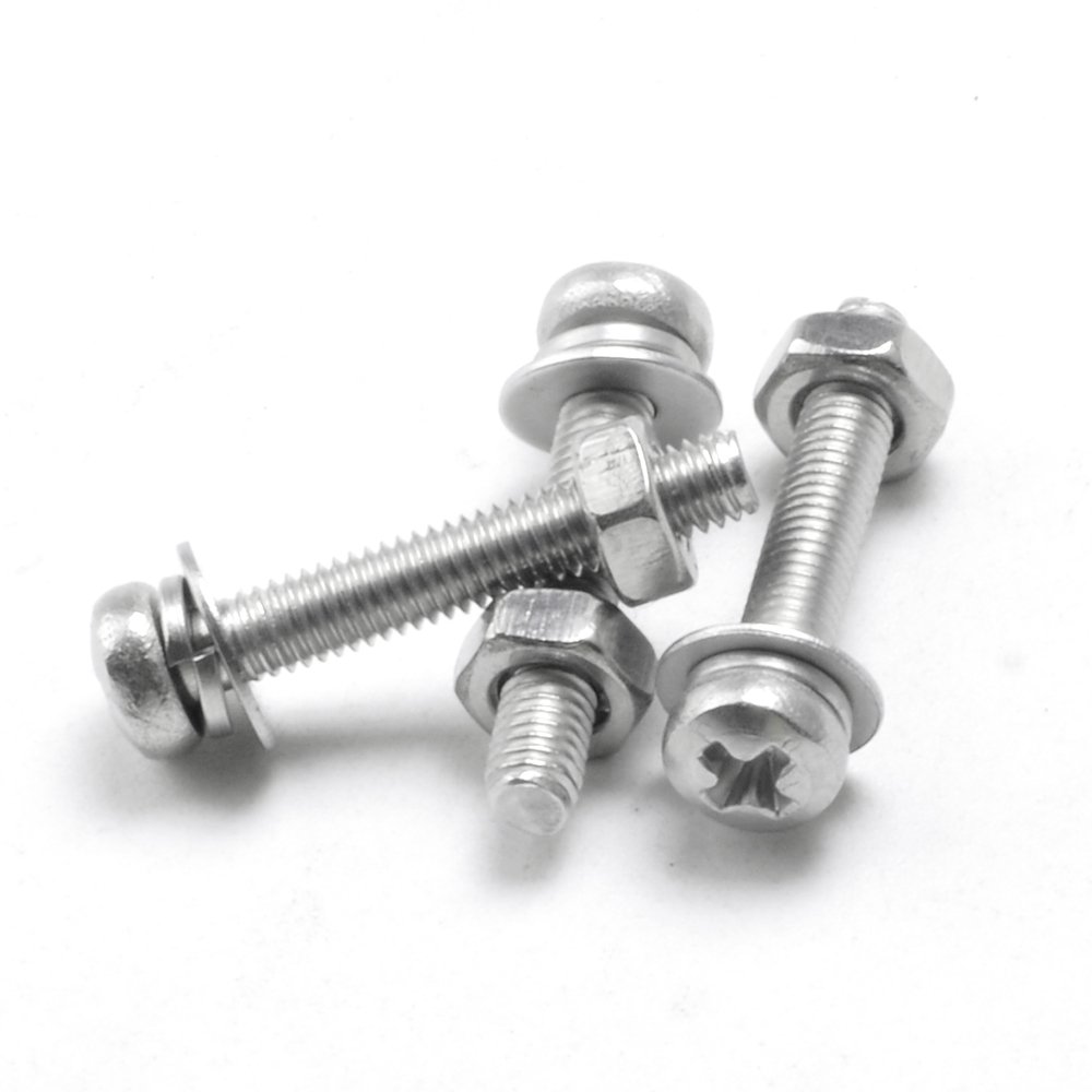 Viti Autofilettanti Phillips Testa Padella Flangiata – Acciaio Inox 304 M3 M4 – NBKIT