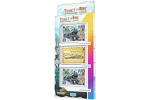 Gamegenic Ticket to Ride Europe Official Art Sleeves: The Ultimate Card Protection Solution