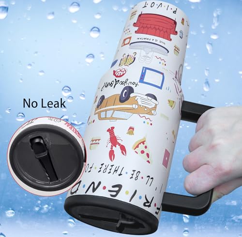 wonshia 40oz TV Tumbler with Lid and Straw Stainless Steel Coffee Cup Funny TV Show Gifts,Vaccum Insulated Double Wall Coffee Mug Gifts for Brithday Anniversary Christmas - image 5