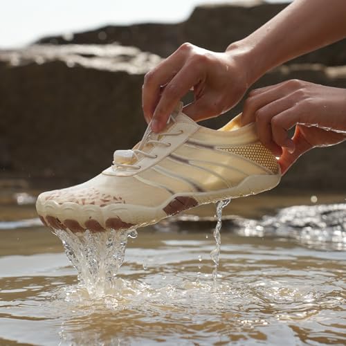 Image of Hike Barefoot Shoes for Women Men Breathable & Non-Slip Athletic Footwear Wide Toe Water Shoes,Designed for Walking,Running&Swimming