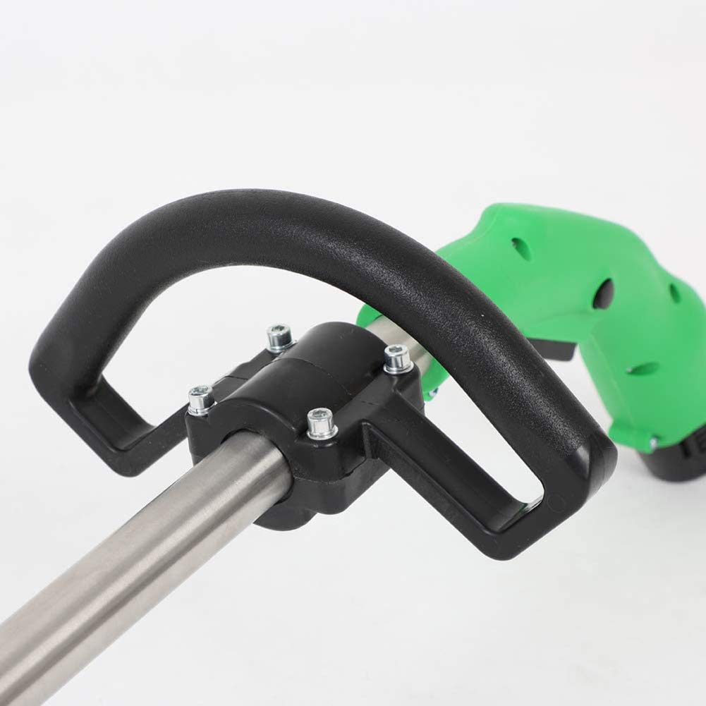 Cortacésped Inalámbrico 12V/21V Jardín Cortacéspedes Herramientas eléctricas para Exteriores Lncluir Batería+Cargador+Cuchilla Redonda+Hoja de Metal+Cuchilla de plástico,12v