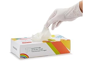 Childrens Disposable Latex Gloves for Kids - Latex and Powder Free