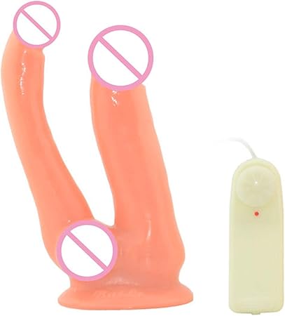 SUEBC Vibradores Juguetes Vibrador Doble S Doble Penetración ...