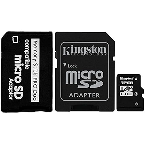 32GB Micro SD Card with Adapter Cover