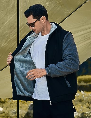 Sweats à Capuche pour Hommes SHAMMA Vestes Chaudes d'Hiver - 7