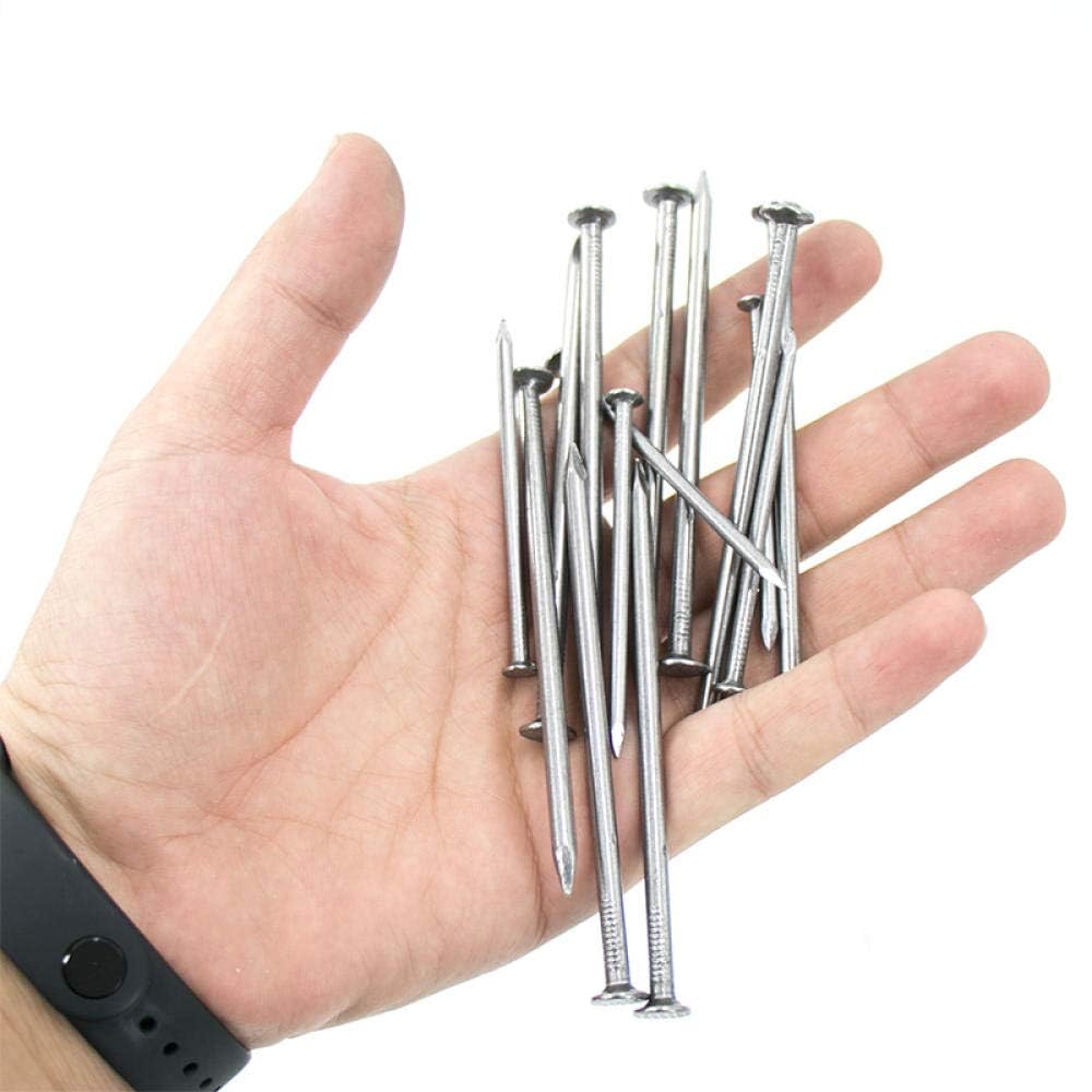Nägel, Karbonstahl, Stiftkopf für Holzbearbeitung und Dielen, 90 mm, 1 kg Packung, ideal für Wand- und Bodenanwendungen