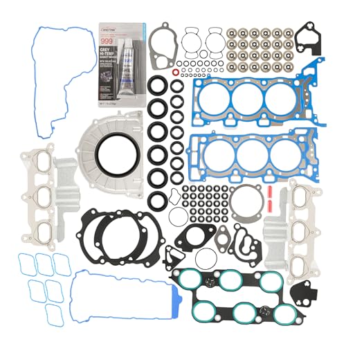 Image of KAX Engine Cylinder Head Gasket Set Compatible with Chevrolet Traverse /Buick Enclave 2009-2017, GMC Acadia 2009-2016, Acadia Limited 2017, Saturn Outlook 2009-2010, Head Gasket Kit, OE# HS26376PT-5