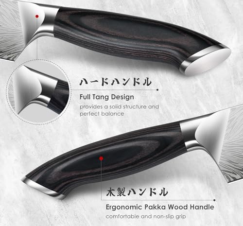 16 Pieces Knife Set, Knife Block Set in Powder Steel, Ultra Sharp - Image 6