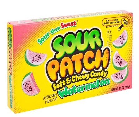 Sour Patch Watermelon Theater Size 3.5 Oz. (Set of 3)