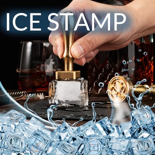 Sello personalizado para cubos de hielo de latón miniatura 5