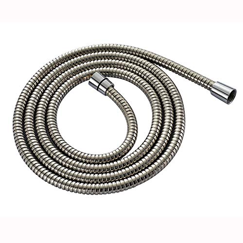 Senlesen Extra Long Stainless Steel Handheld Shower Hose (9.8 Ft) (118 Inches) (3 Meters),Chrome