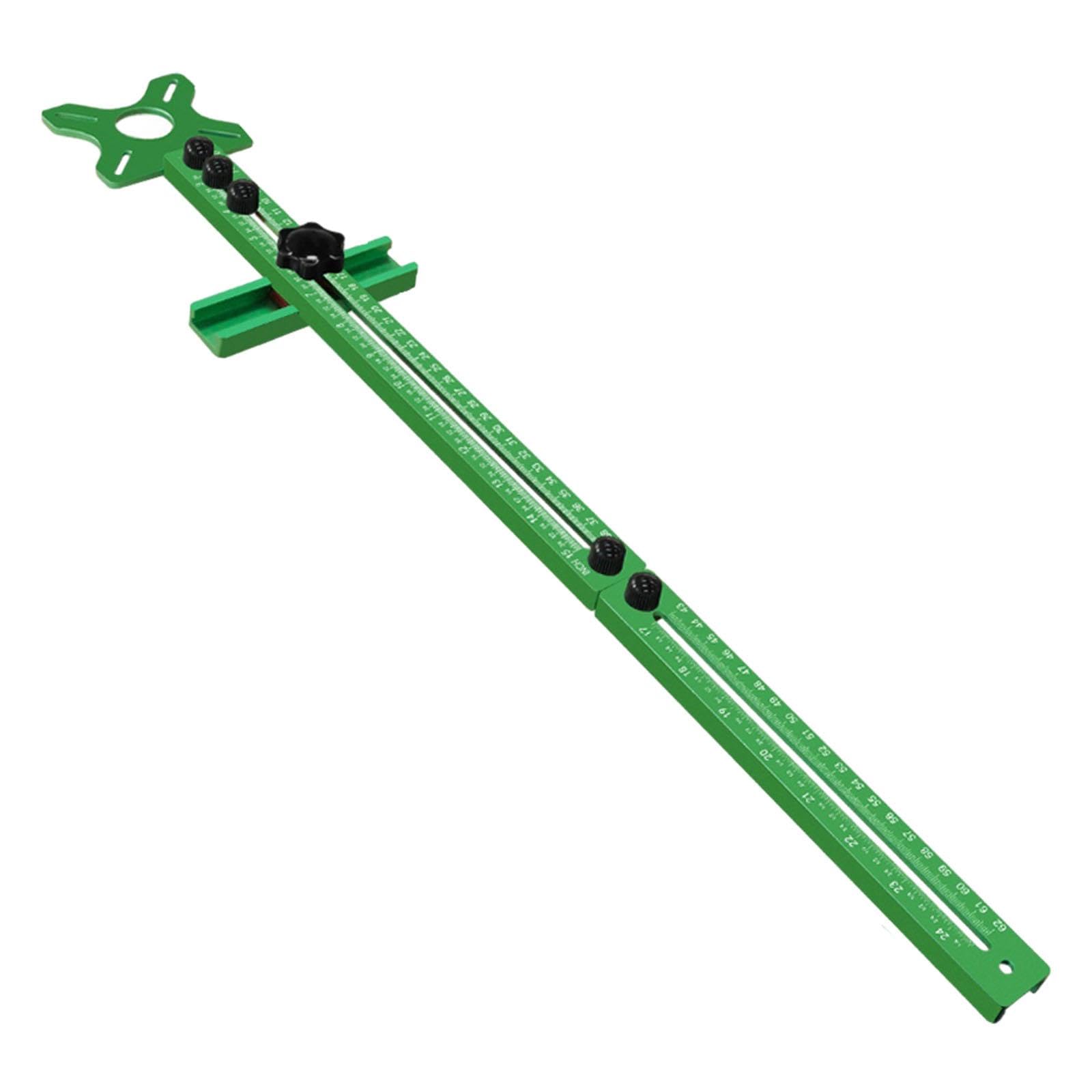 Generic Soporte de Ranurado para Fresadora Extendido, Plantilla de Corte Circular para Fresadora, Plantilla de Fresadora Ajustable, Extendido