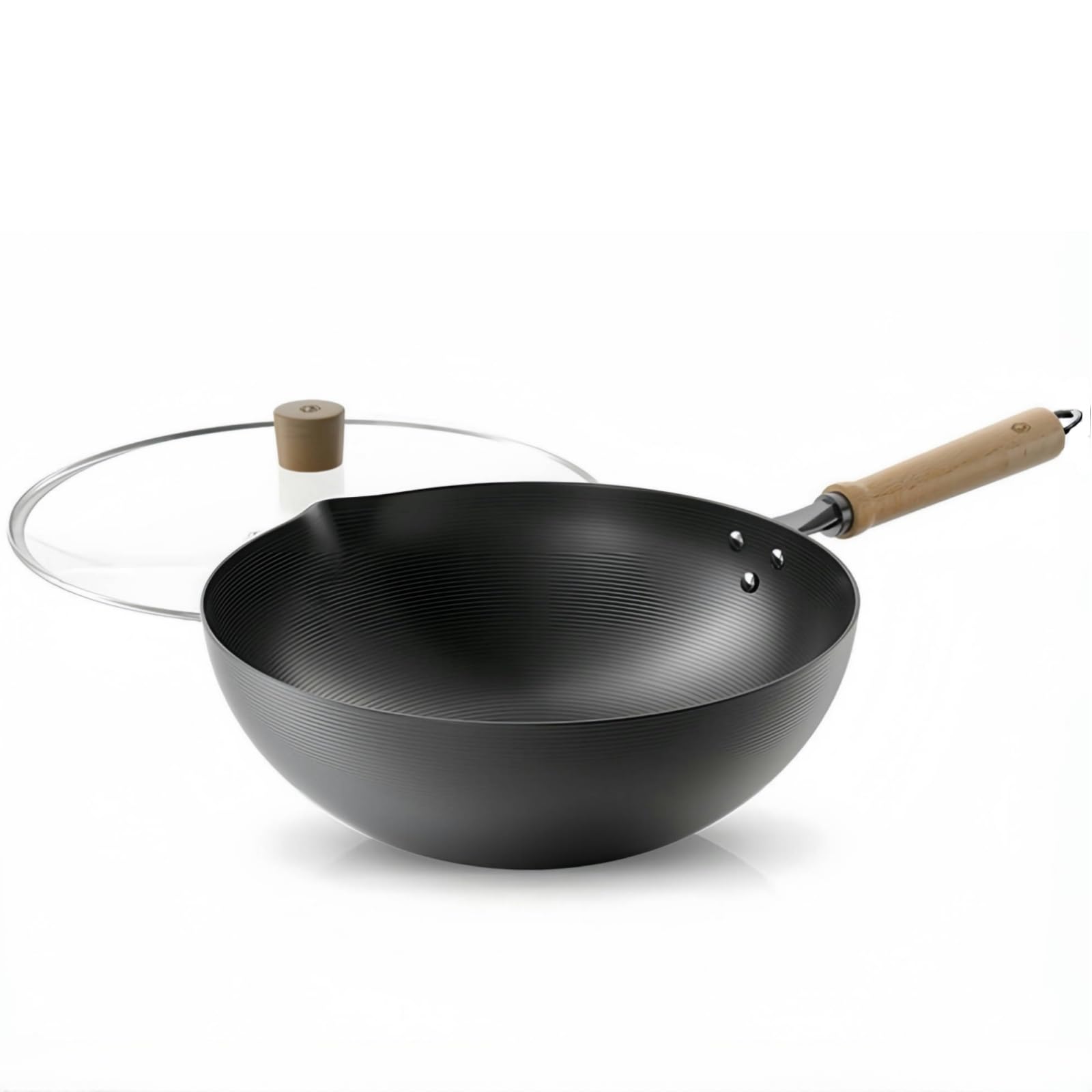 Amazon.co.jp: HDBD 極JAPAN 鉄 フライパン深型 30cm 32cm 34cm