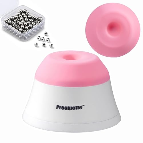 Vortex - Mezclador de pintura, mezclador de pintura Hobby con tapa de silicona reemplazable y bolas de mezcla adicionales, diseño ligero y portátil,