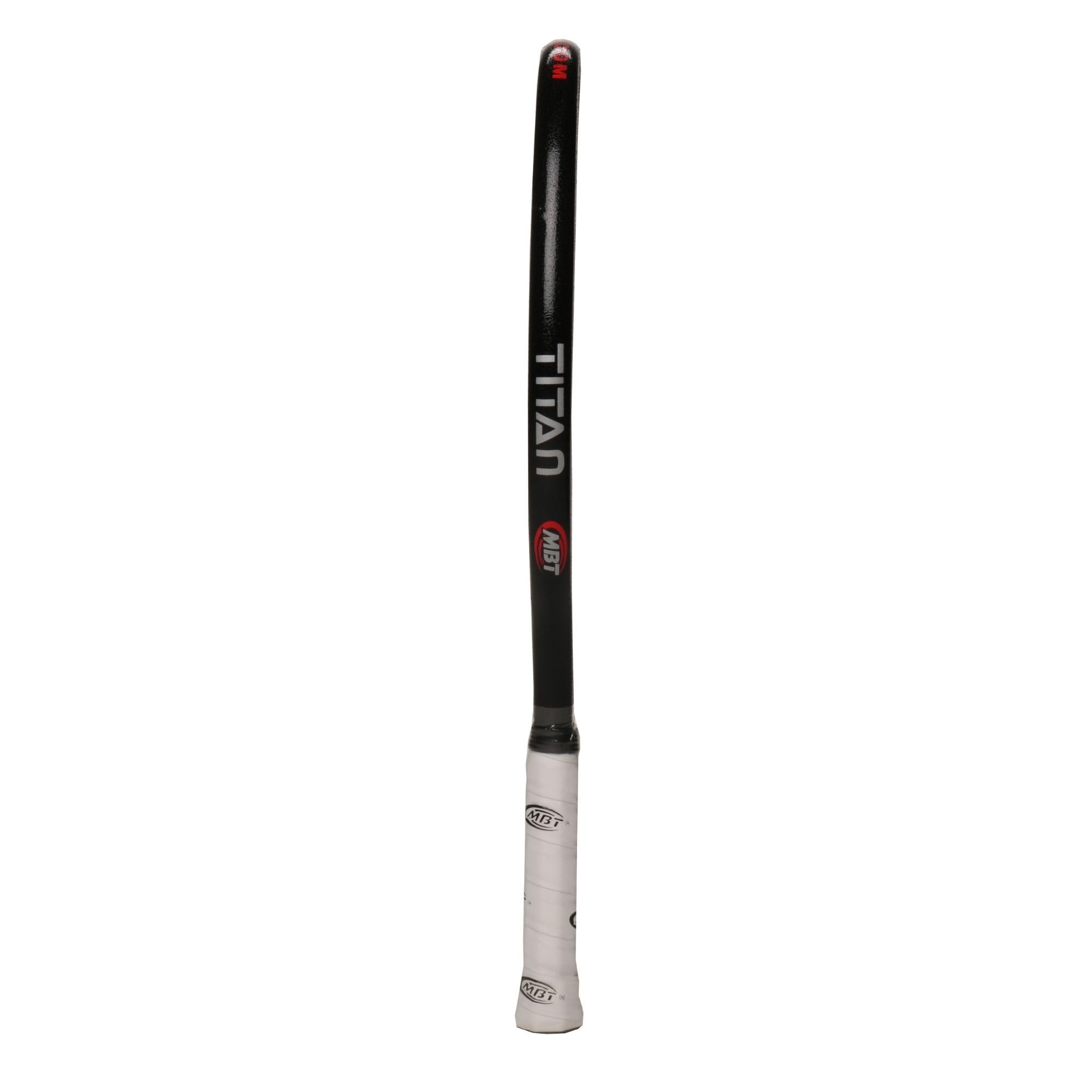 MBT TITAN, Raquette Beach Tennis 100% Fibre de Carbone 3K - Surface rugueuse - Eva High Power - Légère et équilibrée - Profil 20mm - Étui inclus