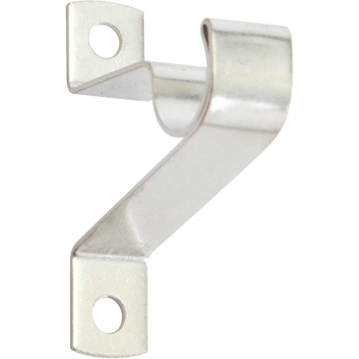 Kenney Silver 7/16 In. Cafe Rod Bracket (2-Pack) - 1 Each