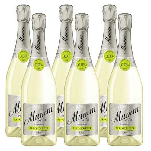 Mumm Dry Alkoholfreier Jahrgangssekt 0,0% vol. (6 x 0,75l)