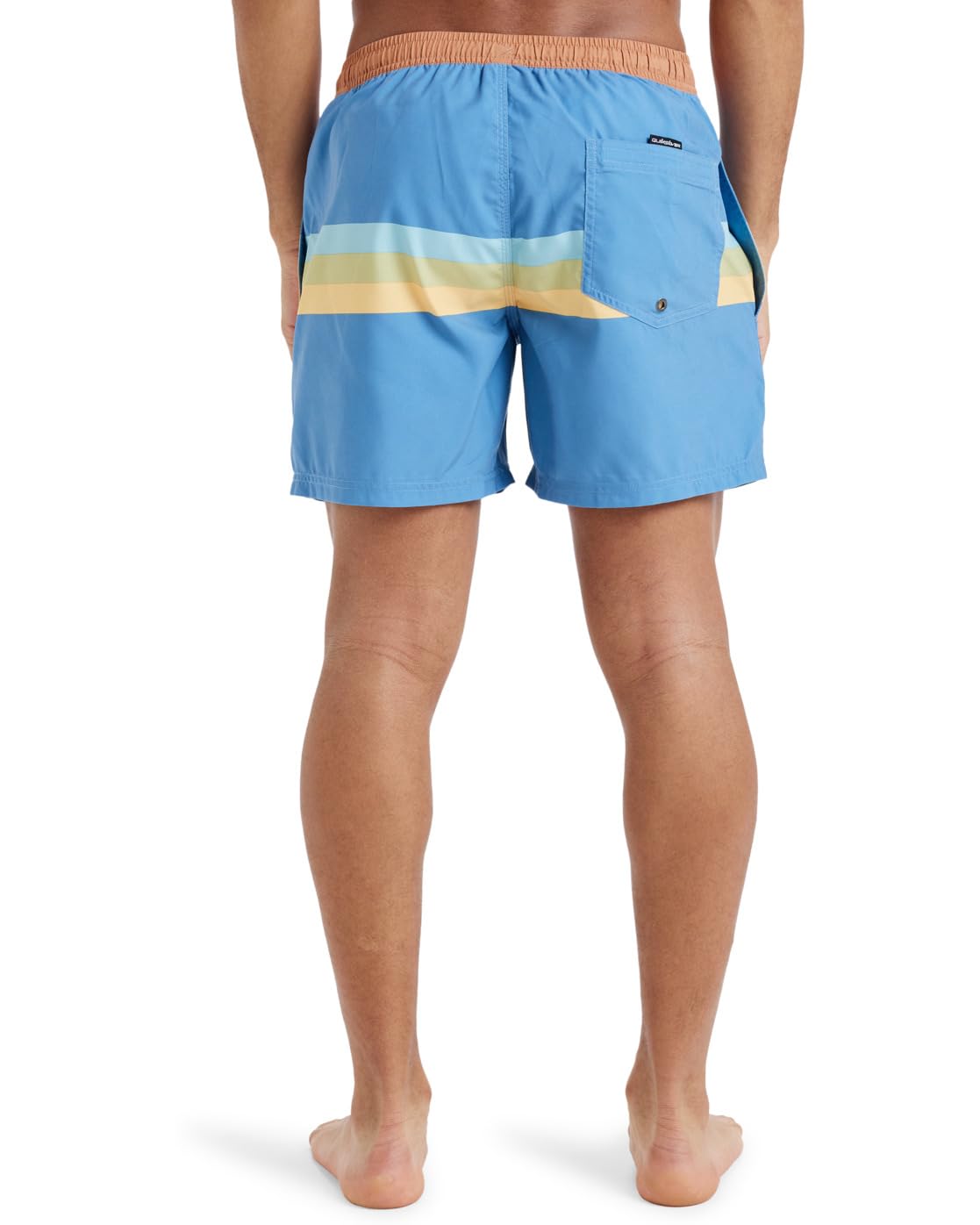 Quiksilver Boardshorts EVERYDAY STRAIGHT VOLLEY 15 męskie niebieskie S, Coronet niebieski pasek retro, S