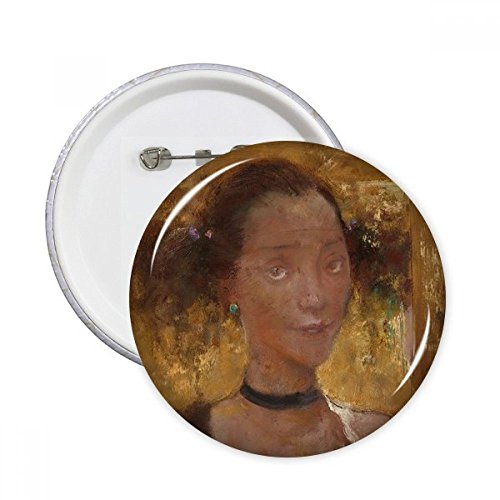 Badge rond XJJ avec peinture à l'huile pour personnaliser vos vêtements