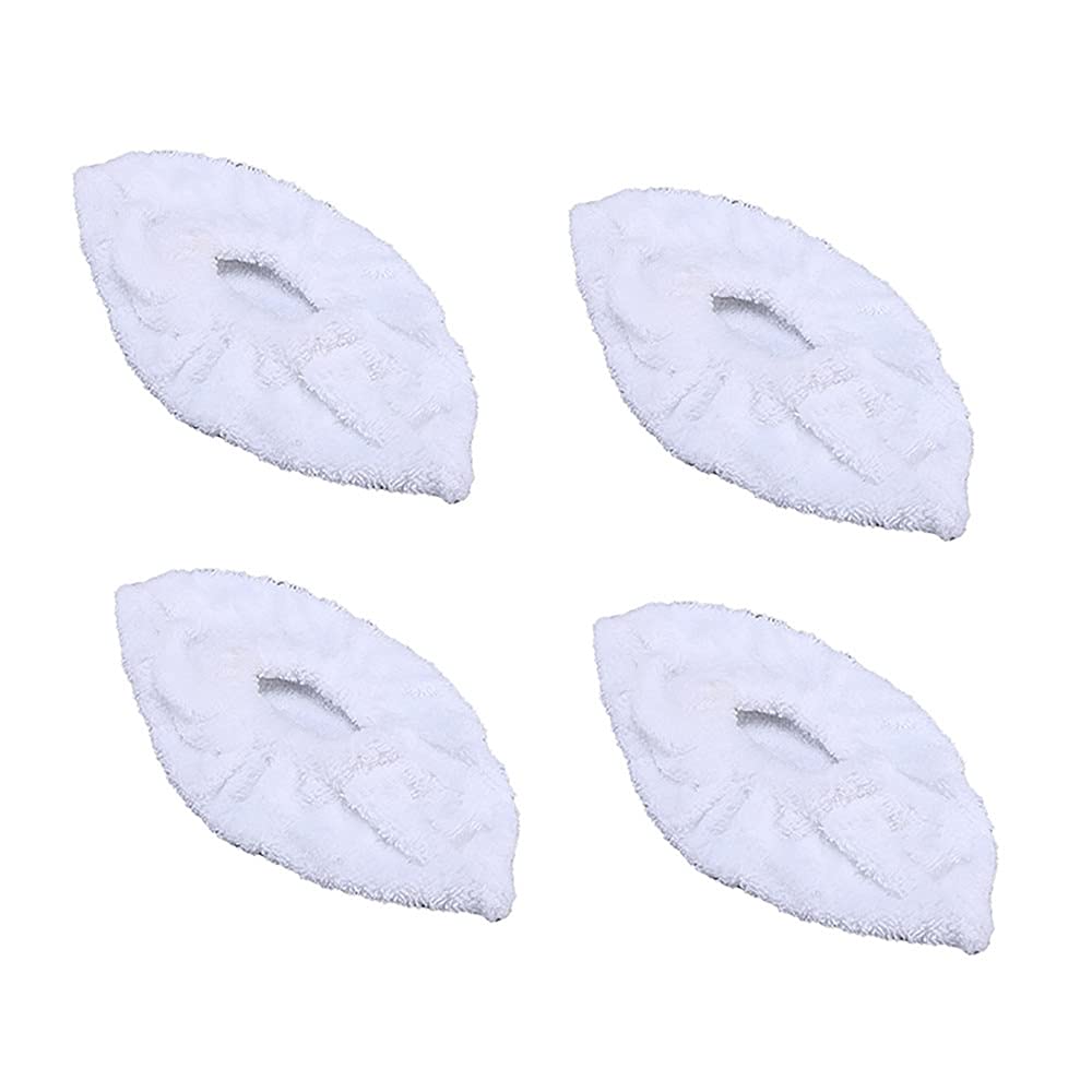 Couvercle de chiffon de nettoyage à la vapeur brosses rondes chiffons de buse de sol pour Karcher Easyfix SC2 SC3 SC4 SC5 accessoires de nettoyeur à vapeur (Color : Set 2)