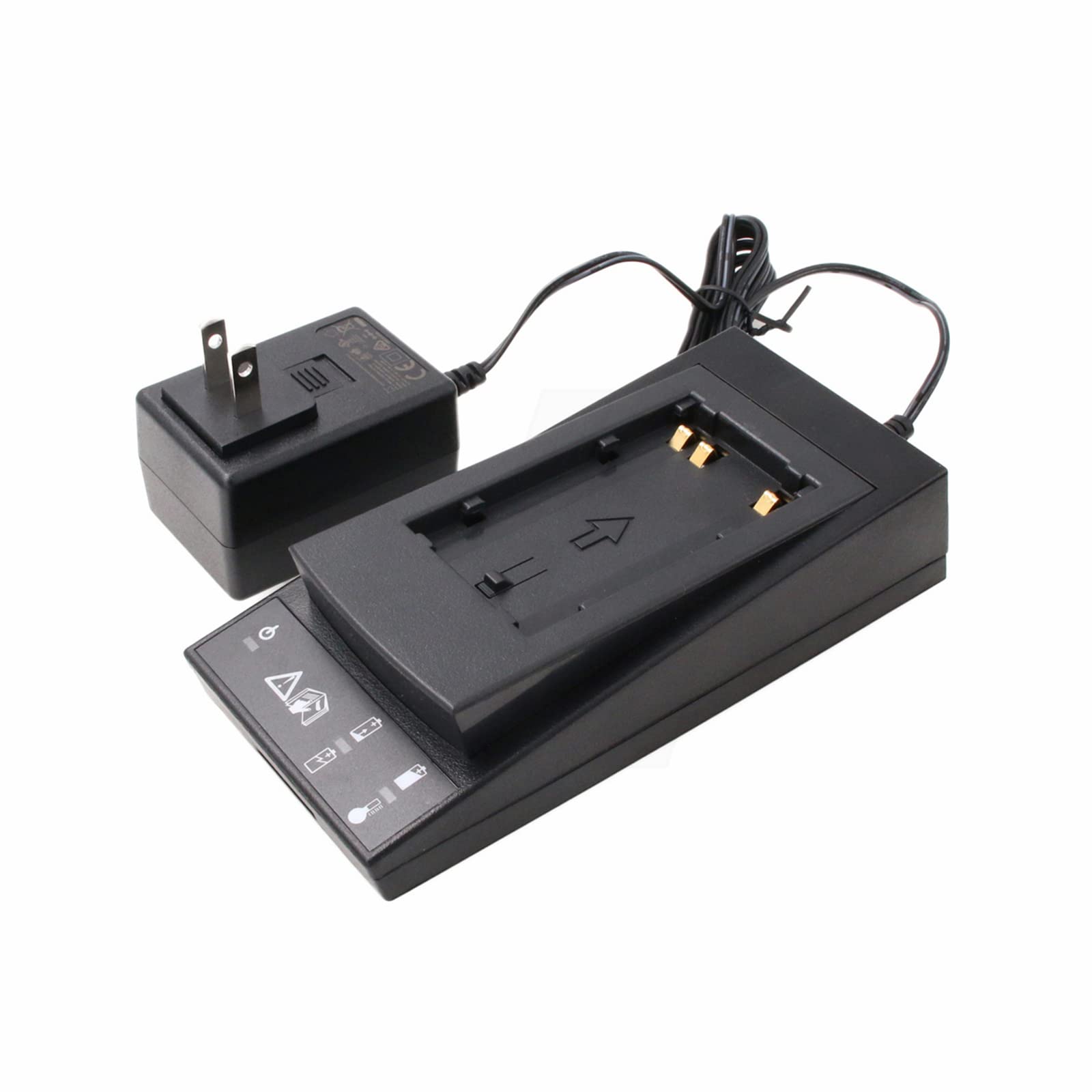 HTcable GKL211 Chargeur de batterie AC DC pour Leica GEB211 GEB212 GEB221 GEB222 Total Station TS09