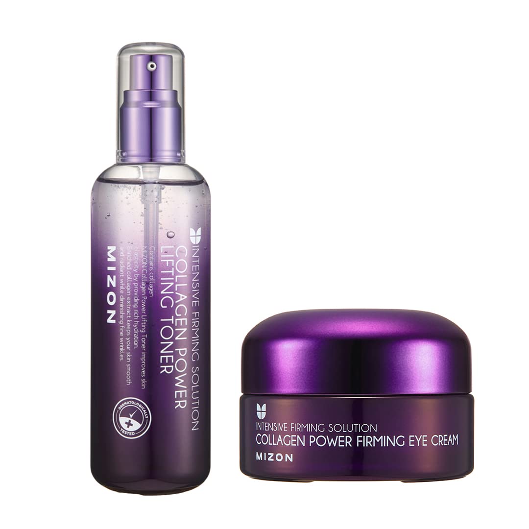 MIZONBundle Collagen Power Firming Eye Cream 25ml + Collagen lifting tone Lifting Skin Booster