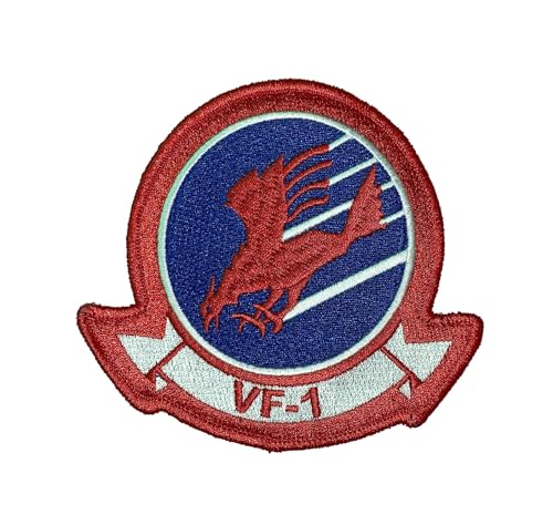 VF-1 Top Gun Squadron Patch with Hook and Loop
