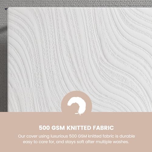 Bedstory Queen Size Memory Foam Mattress Topper 3 Inch - Firm Bed Topper For Pain Relief thumb #2