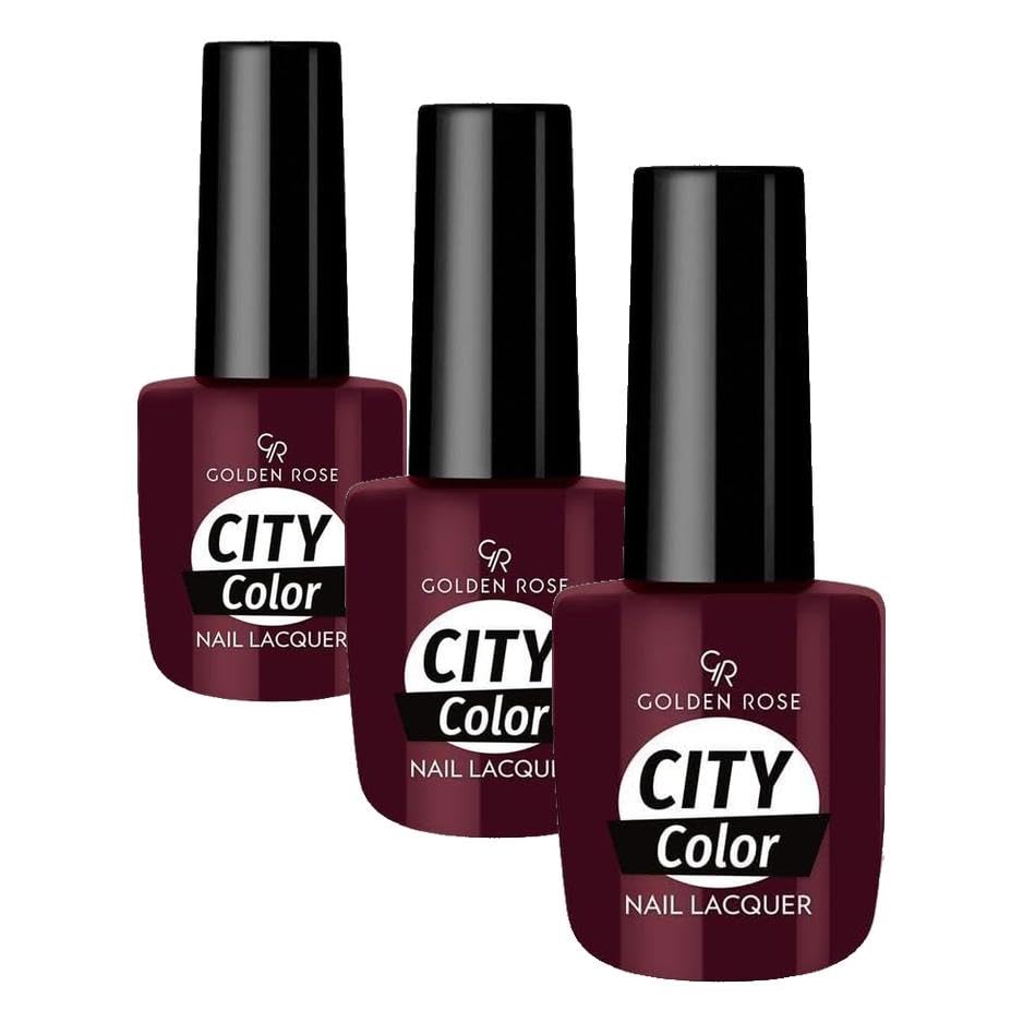 Golden Rose City Color Nail Lacquer No:51 (3 paketi)