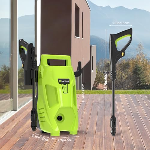 5800W Electric High Pressure Washer 480Bar PSI Power Jet Wash Patio Car Jet Washers with 7m Hose & 5.5m Power Cord, Adjustable Nozzle - Image 4