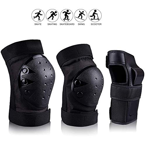 Bike Skateboarding Knee Elbow Pads Protective Gear Skateboard Pads Set