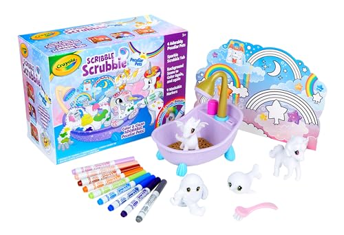 Crayola Scribble Scrubbie Peculiar Pets, Washable Pet Grooming Toy Set for Kids, DIY Toddler Arts & Crafts, Gifts for Girls & Boys, Ages 3+ - image 2