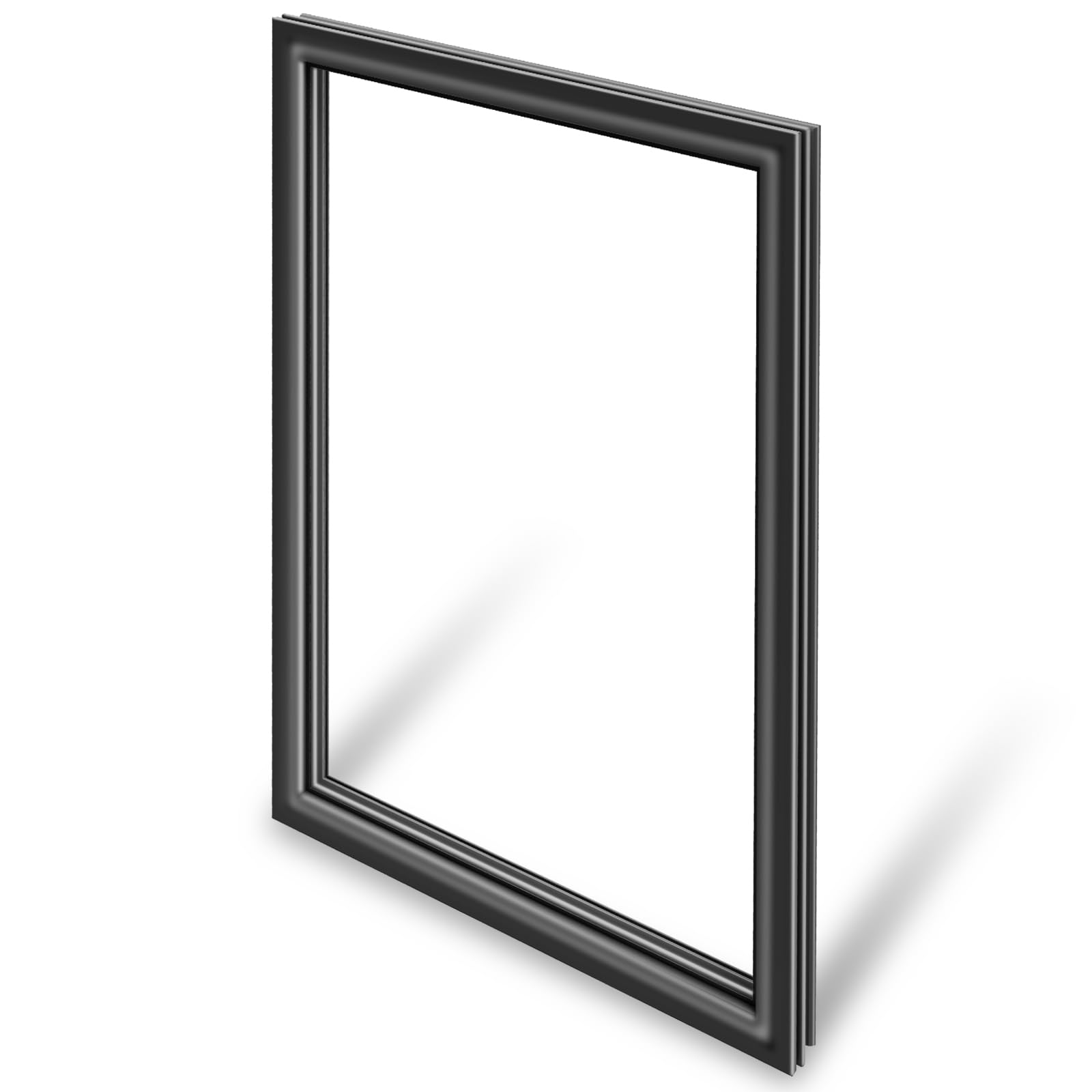 upgraded 242193212 refrigerator fresh food door gasket compatible with frigidaire ken-more & cro-sley refrigerator part, 41.9"*28.6" fridge door seal replace 3513466, ap5806924,ps9493822