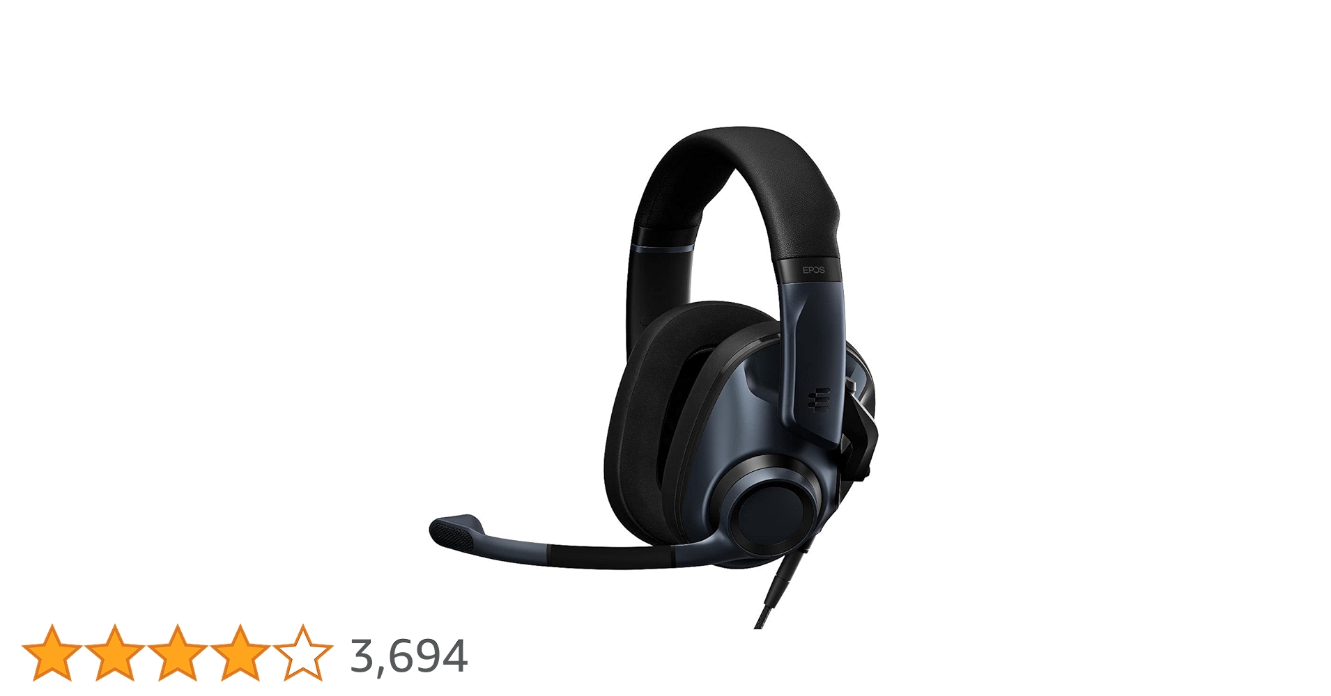 Amazon.co.jp: EPOS H6Pro ゲーミングヘッドセット 有線 密閉型