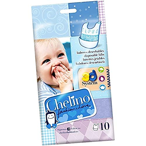 Chelino - Babero Desechable Fashion&Love Chelino 10 uds
