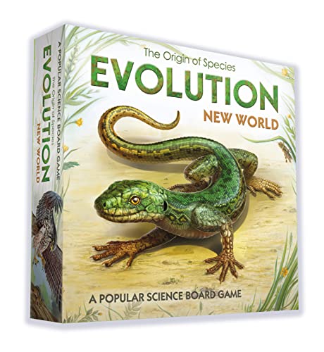 Evolution: New World Board Game | 2-4 Players | Ages 11 and up | Popular Science | Nature | Animals| Card Game | Simulation | Hand Management | Average Playtime 30-60 min
