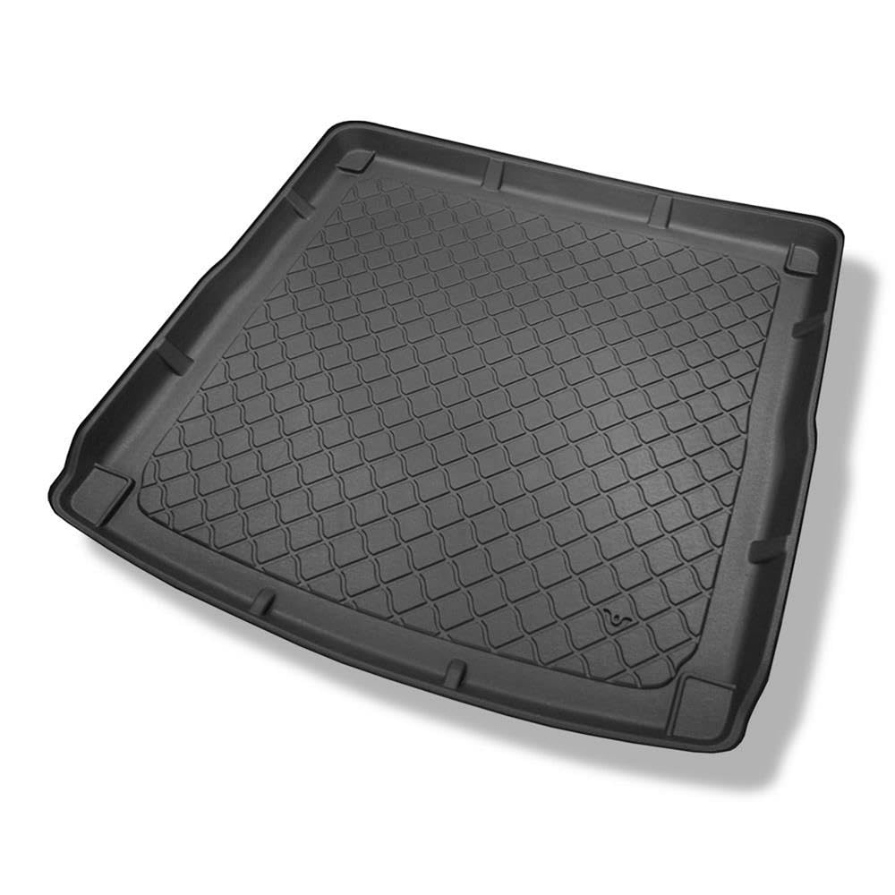 Mossa Vasca Baule Compatibile con Audi A4 B8 Avant (04.2008-10.2015) - Tappetino per Bagagliaio - Tappeto Bagagliaio per Auto - G