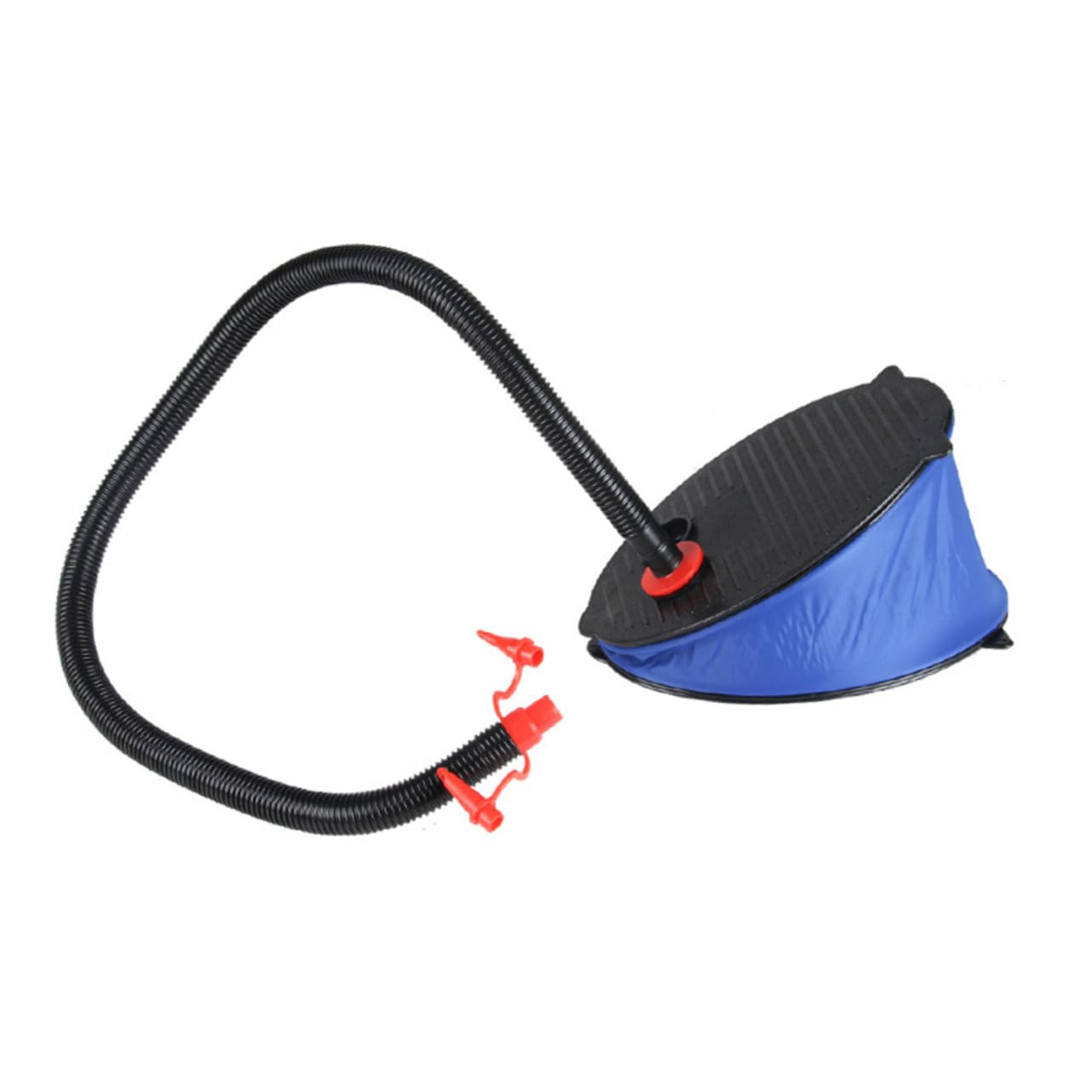 SOLUSTRE Portable Inflator Air Pump Electric Foot Pump for Air Mattress Inflatable 3 Nozzles-image-44