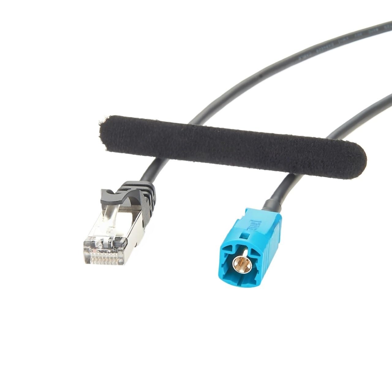 sjgqwt HSD 4-pinowy Z męski na RJ45 8P8C męski kabel sieciowy CAT5E ekranowany samochodowy kabel Ethernet RJ45 do HSD LVDS do motoryzacji (10 szt.)