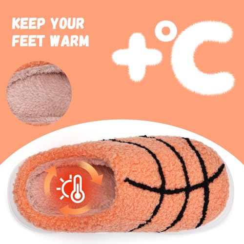 Image of IceUnicorn Kids Slippers Boys Girls Warm Winter House Slippers Big Little Kids Non-Slip Soft Plush Memory Foam Home Shoes for Indoor Outdoor
