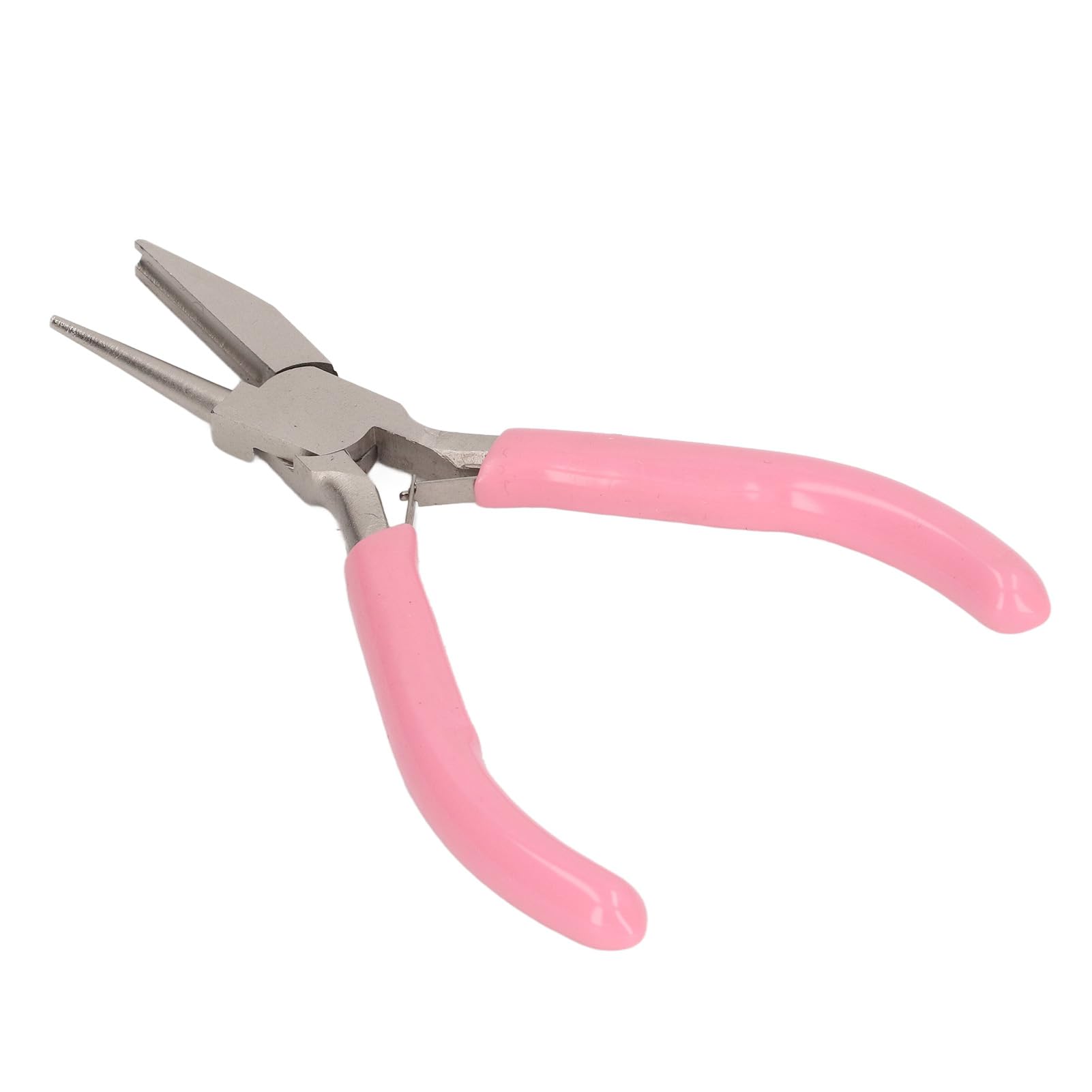 OVAQUIXI Jewellery Making Pliers, Carbon Steel, Half Round Half Groove, Wire Winding Tool, 12.7 cm