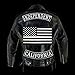 VEGASBEE® Independent Patch Embroidered TOP Rocker Biker Jacket Rider Vest Size XL 13