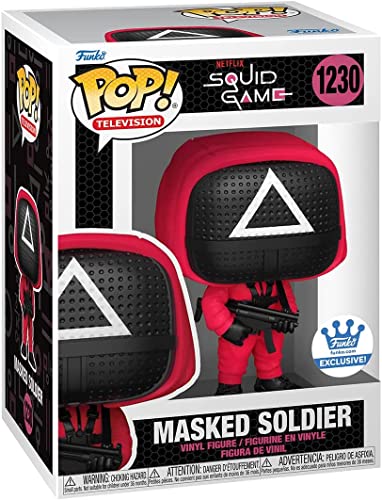 Funko Pop Squid Juego: Triángulo Soldado Masked # 1230
