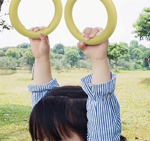 Image of Gymnastics Rings for Kids | 170 cm Fun Gymnastic Toys for Boys and Girls | Ideal for Indoor, Outdoor Gym Play Set