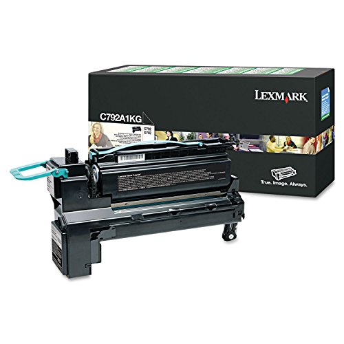 Cartouche Lexmark C792A1KG noir à haute précision pour des impressions laser nettes