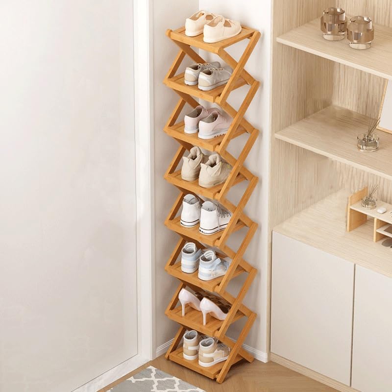 Scarpiera autoportante Scarpiera Pieghevole, Porta Stretta for Uso Domestico, Armadio Multistrato Semplice for riporre Le Scarpe